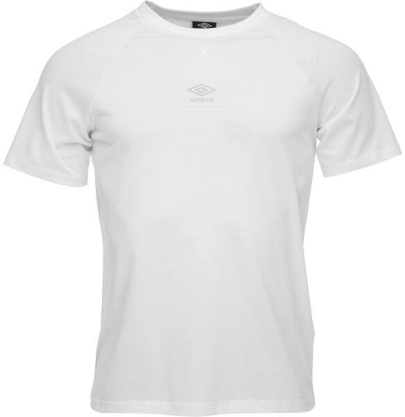 Umbro RLXS TEE ESSENTIALS Pánske tričko, biela, veľkosť