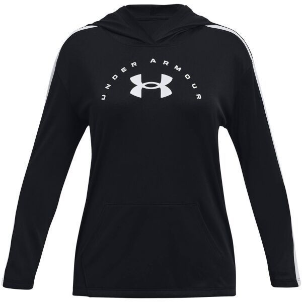 Under Armour TECH GRAPHIC Dievčenská mikina, čierna, veľkosť