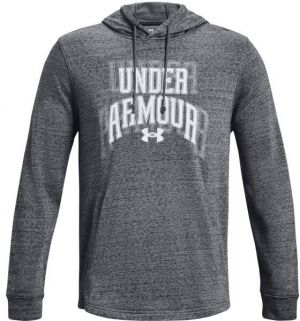 Under Armour RIVAL TERRY GRAPHIC Pánska mikina, tmavo sivá, veľkosť