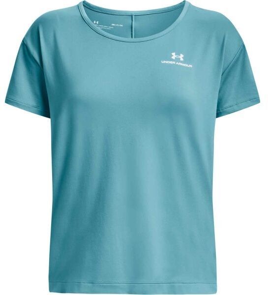 Under Armour RUSH ENERGY SS Dámske fitness tričko, tyrkysová, veľkosť S