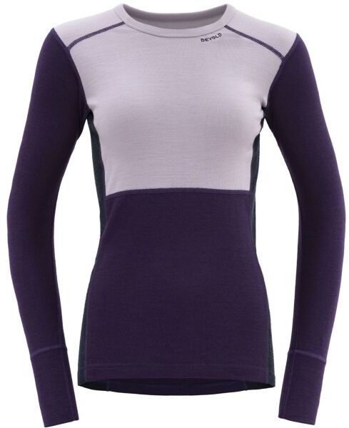 Devold LAUPAREN MERINO 190 W Dámske tričko, fialová, veľkosť