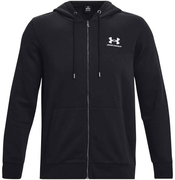 Under Armour ESSENTIAL Pánska mikina, čierna, veľkosť L