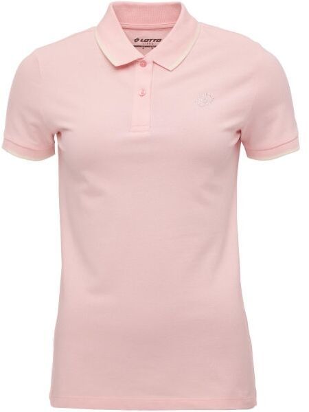 Lotto POLO CLASSICA Dámske polo tričko, ružová, veľkosť