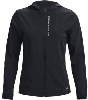 Under Armour OUTRUN THE STORM Dámska bežecká bunda, čierna, veľkosť M