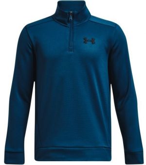 Under Armour ARMOUR FLEECE 1/4 ZIP Chlapčenská mikina, tmavo modrá, veľkosť M