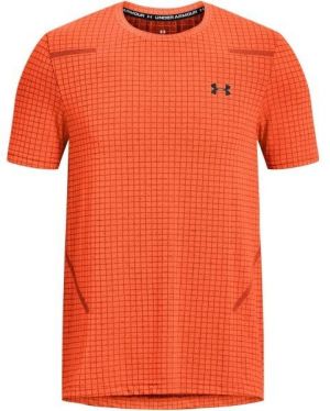 Under Armour SEAMLESS GRID Pánske tričko, oranžová, veľkosť