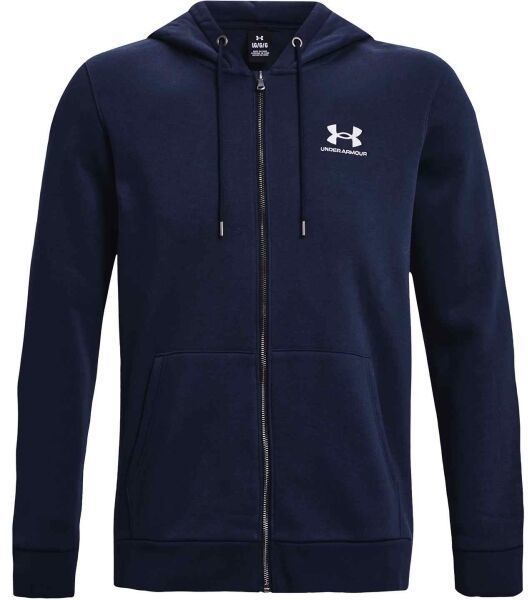 Under Armour ESSENTIAL Pánska mikina, tmavo modrá, veľkosť S