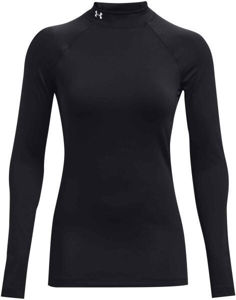 Under Armour AUTHENTICS MOCK NECK Dámske tričko, čierna, veľkosť M