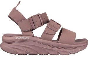 Skechers D'LUX WALKER-RETRO COSMOS Dámske sandále, ružová, veľkosť