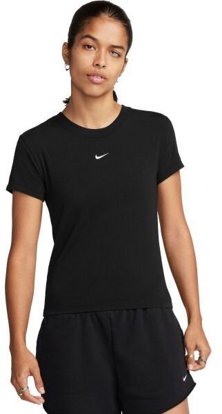 Nike SPORTSWEAR CHILL KNIT Dámske tričko, čierna, veľkosť