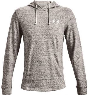 Under Armour RIVAL TERRY Pánska mikina, sivá, veľkosť