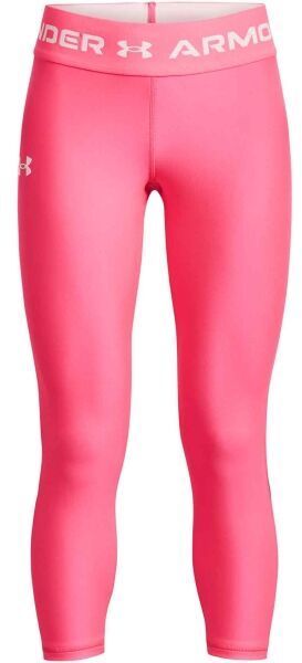Under Armour ARMOUR ANKLE CROP Dievčenské legíny, ružová, veľkosť XL