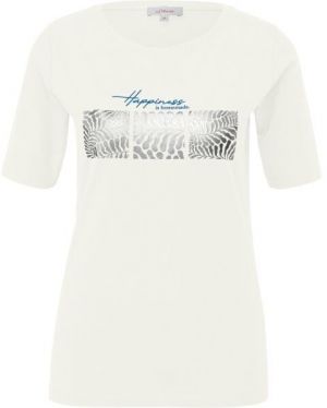 s.Oliver RL T-SHIRT Dámske tričko, biela, veľkosť