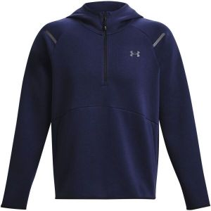 Under Armour UNSTOPPABLE FLEECE HOODIE Pánska mikina, tmavo modrá, veľkosť