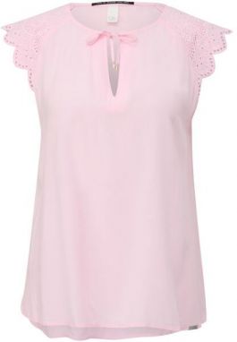 s.Oliver Q/S BLOUSE Dámske tričko, ružová, veľkosť