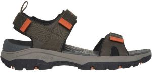 Skechers TRESMEN - RYER Pánske sandále, tmavo zelená, veľkosť