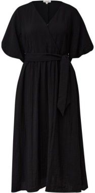 s.Oliver RL DRESS Dámske šaty, čierna, veľkosť