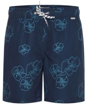 BLEND SWIMWEAR Pánske plavkové šortky, tmavo modrá, veľkosť
