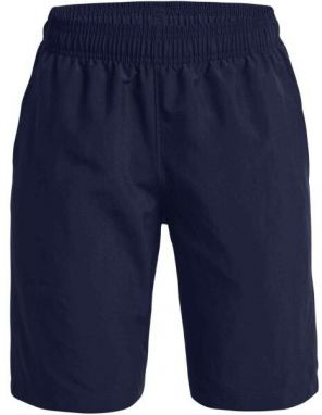 Under Armour WOVEN GRAPHIC SHORTS Chlapčenské kraťasy, tmavo modrá, veľkosť