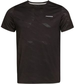 PROGRESS ATHLETE Pánske športové tričko, čierna, veľkosť