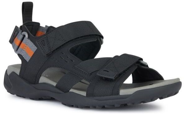 Geox TERRENO + GRIP B Pánske sandále, čierna, veľkosť