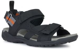 Geox TERRENO + GRIP B Pánske sandále, čierna, veľkosť