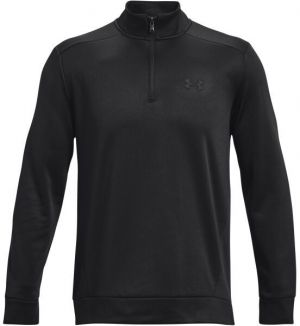 Under Armour ARMOUR FLEECE 1/4 ZIP Pánska flísová mikina, černá, veľkosť S