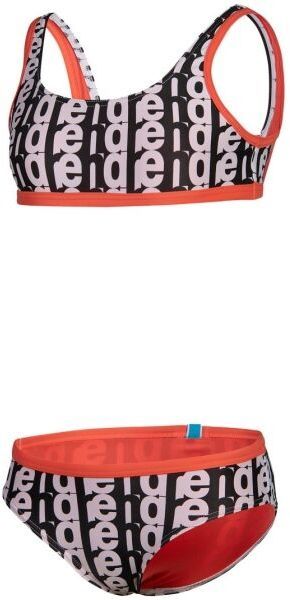 Arena MONOGRAM Dievčenské bikiny, lososová, veľkosť 6-7Y
