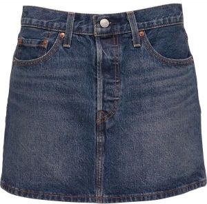 Levi's® ICON Dámska džínsová sukňa, tmavo modrá, veľkosť