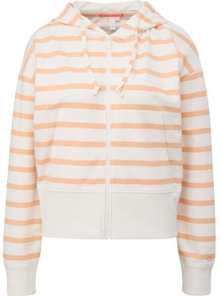 s.Oliver Q/S SWEATSHIRT Dámska mikina, biela, veľkosť