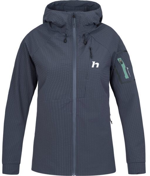 Hannah ARINA HOODY Dámska bunda, tmavo sivá, veľkosť