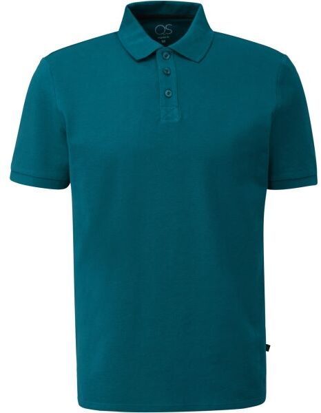 s.Oliver Q/S POLO SHIRT Pánske tričko polo, tmavo zelená, veľkosť