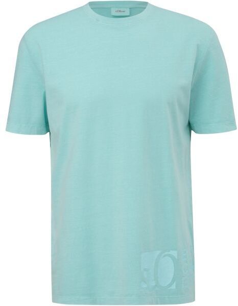 s.Oliver RL T-SHIRT Pánske tričko, svetlomodrá, veľkosť