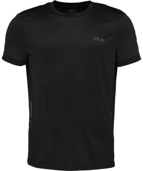 Fila CALEB Pánske tričko, čierna, veľkosť