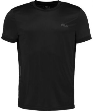 Fila CALEB Pánske tričko, čierna, veľkosť