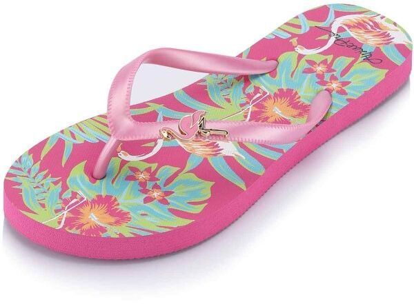 ALPINE PRO FORMIA Dámske žabky, ružová, veľkosť