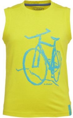 LOAP BOOMAN Chlapčenské tielko, žltá, veľkosť 146-152