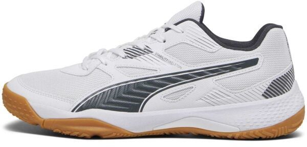 Puma SOLARFLASH II Pánska indoorová obuv, biela, veľkosť 46.5
