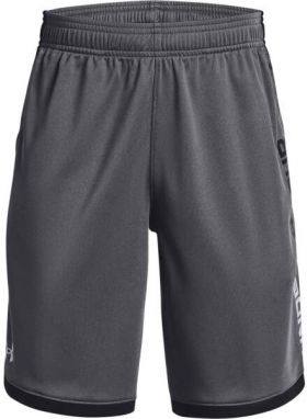 Under Armour STUNT 3.0 SHORTS Chlapčenské šortky, tmavo sivá, veľkosť S