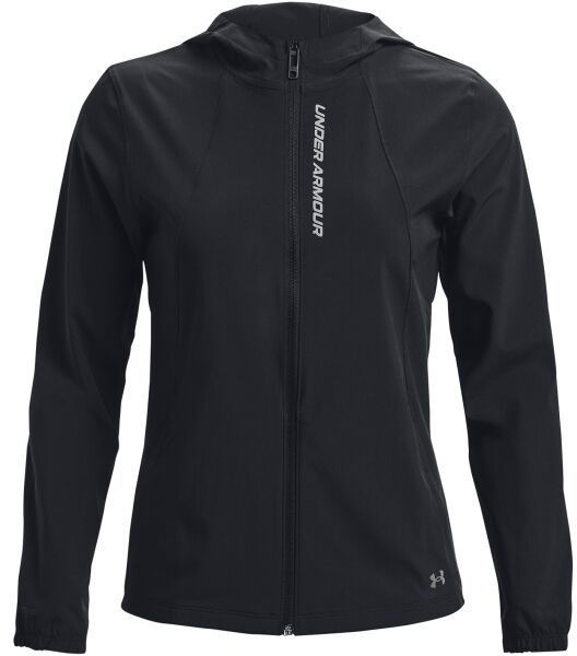 Under Armour OUTRUN THE STORM Dámska bežecká bunda, čierna, veľkosť M