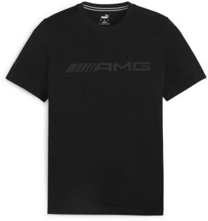 Puma MERCEDES - AMG PETRONAS LOGO TEE Pánske tričko, čierna, veľkosť