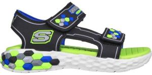 Skechers MEGA-SPLASH 2.0-CUBOSHORE Chlapčenské sandále, čierna, veľkosť