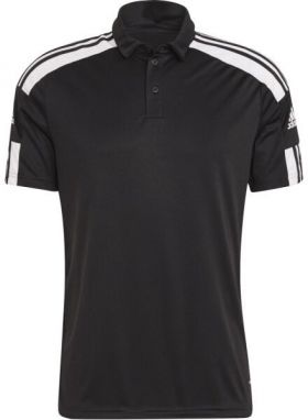 adidas SQUADRA 21 POLO Pánske polo tričko, černá, veľkosť