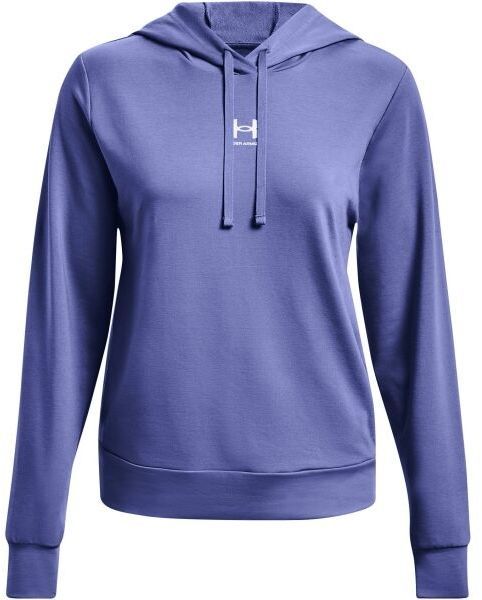Under Armour RIVAL TERRY HOODIE Dámska mikina, fialová, veľkosť S