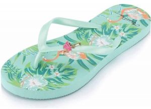 ALPINE PRO FORMIA Dámske žabky, zelená, veľkosť