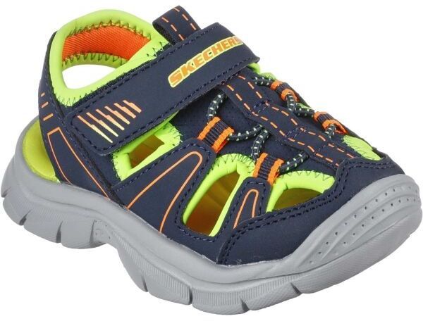 Skechers RELIX -VALDER Chlapčenské sandále, tmavo modrá, veľkosť