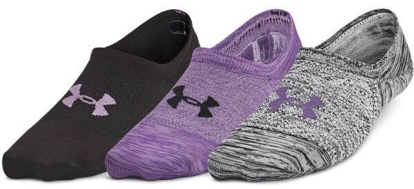 Under Armour BREATHE LITE ULTRA LOW 3P Dámske ponožky, čierna, veľkosť