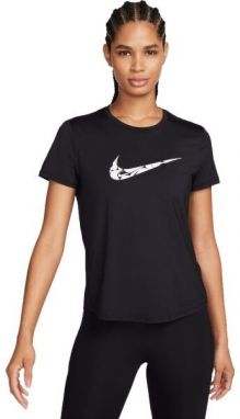 Nike ONE SWOOSH Dámsky bežecký top, čierna, veľkosť