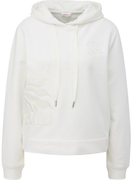 s.Oliver RL SWEATSHIRT Dámska mikina, biela, veľkosť