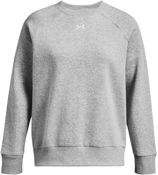 Under Armour RIVAL FLEECE CREW Dámska mikina, sivá, veľkosť